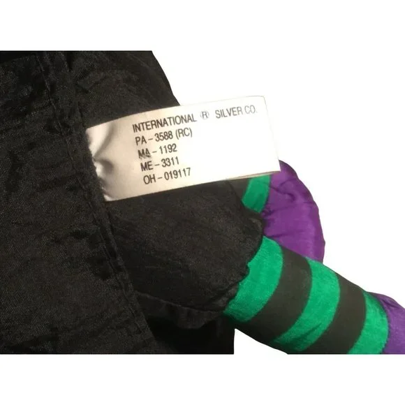 Plush Halloween Witch-- green Black - Picture 5 of 7